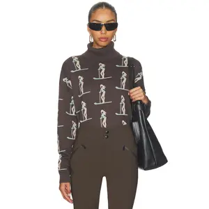 Alp N Rock Nala Vintage Ski Sweater in Coffee