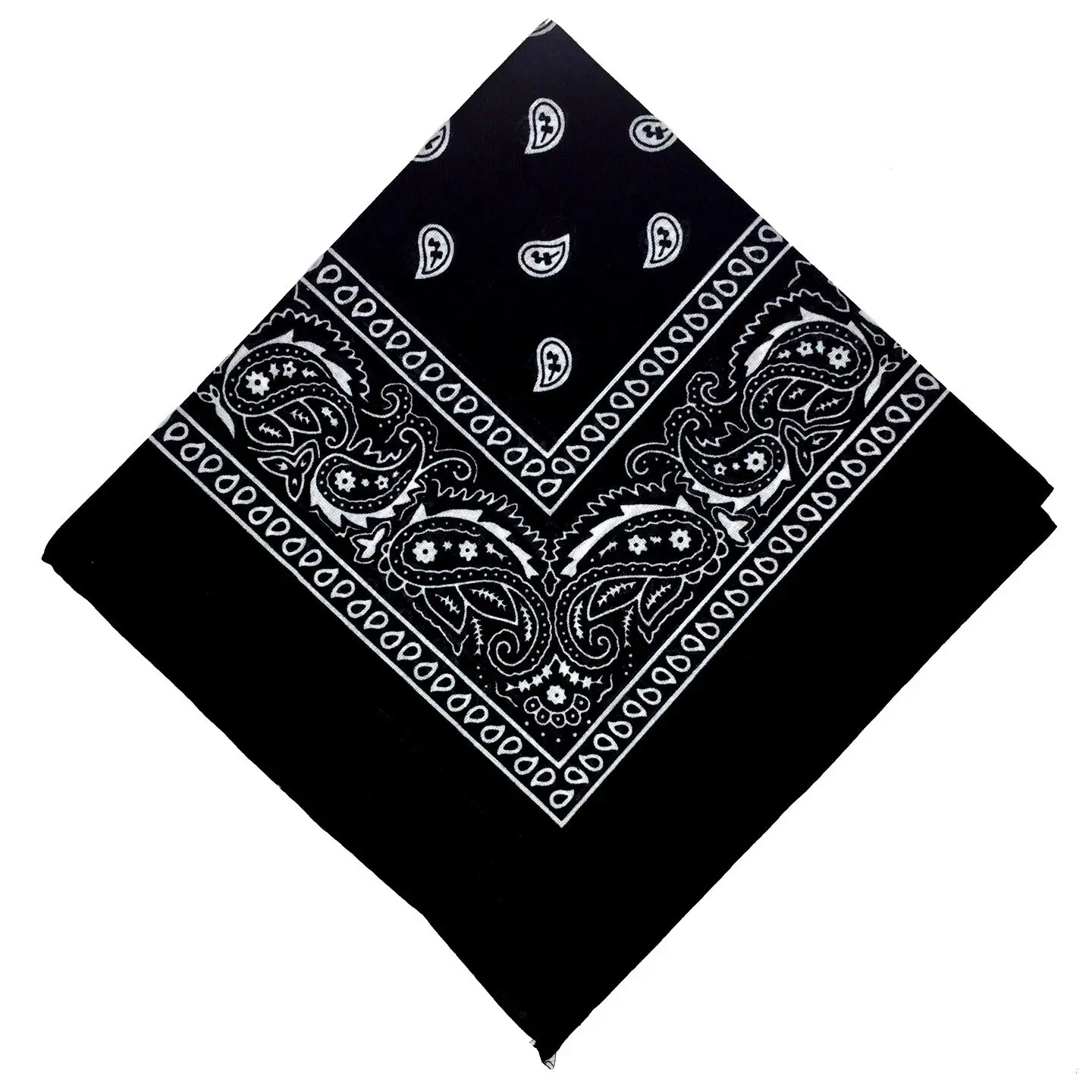 USA Seller 100% Cotton Paisley Bandanas 22"X22" Scarf Head Neck Bandannas