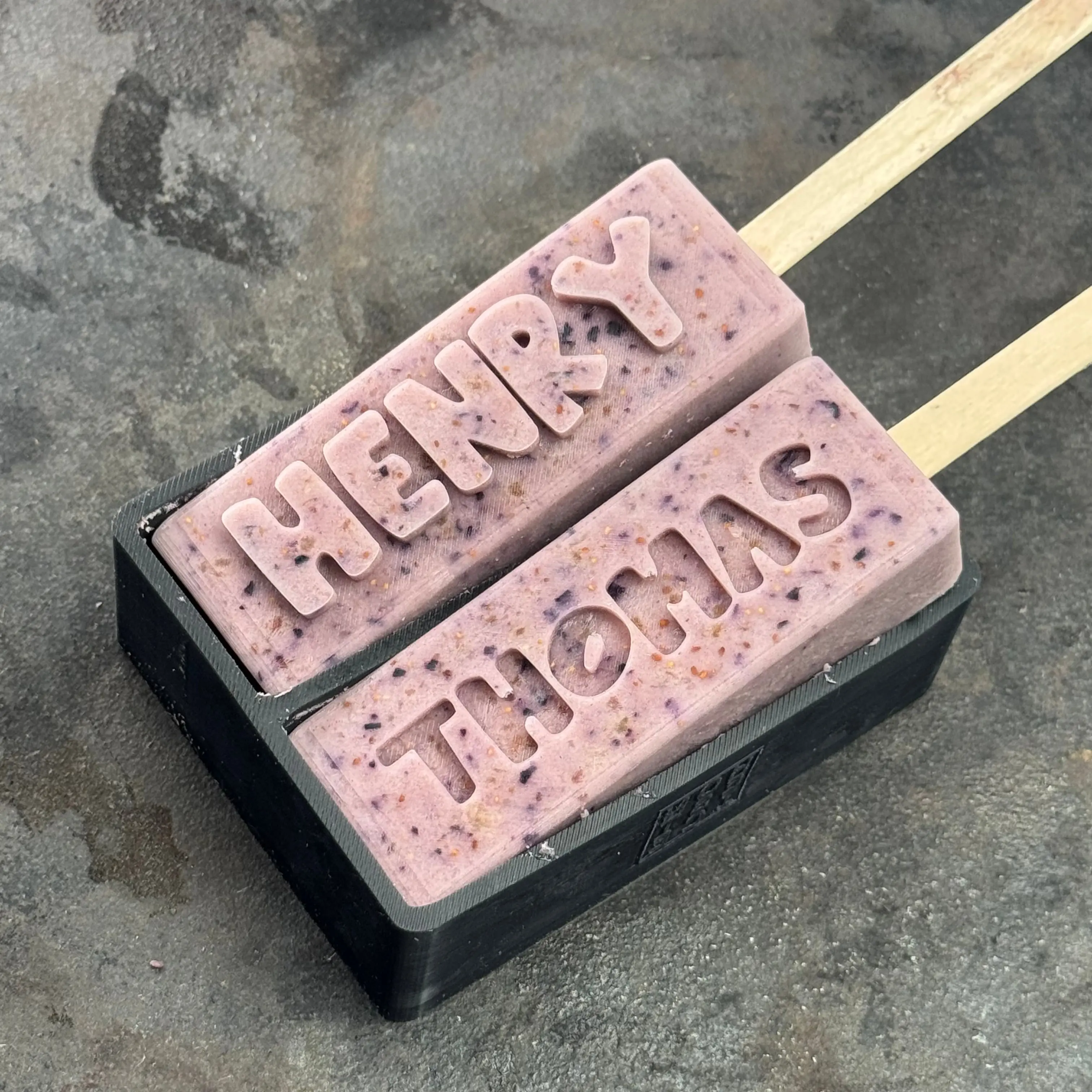 Custom Popsicle Tray - Personalized Silicone Mold (Small)