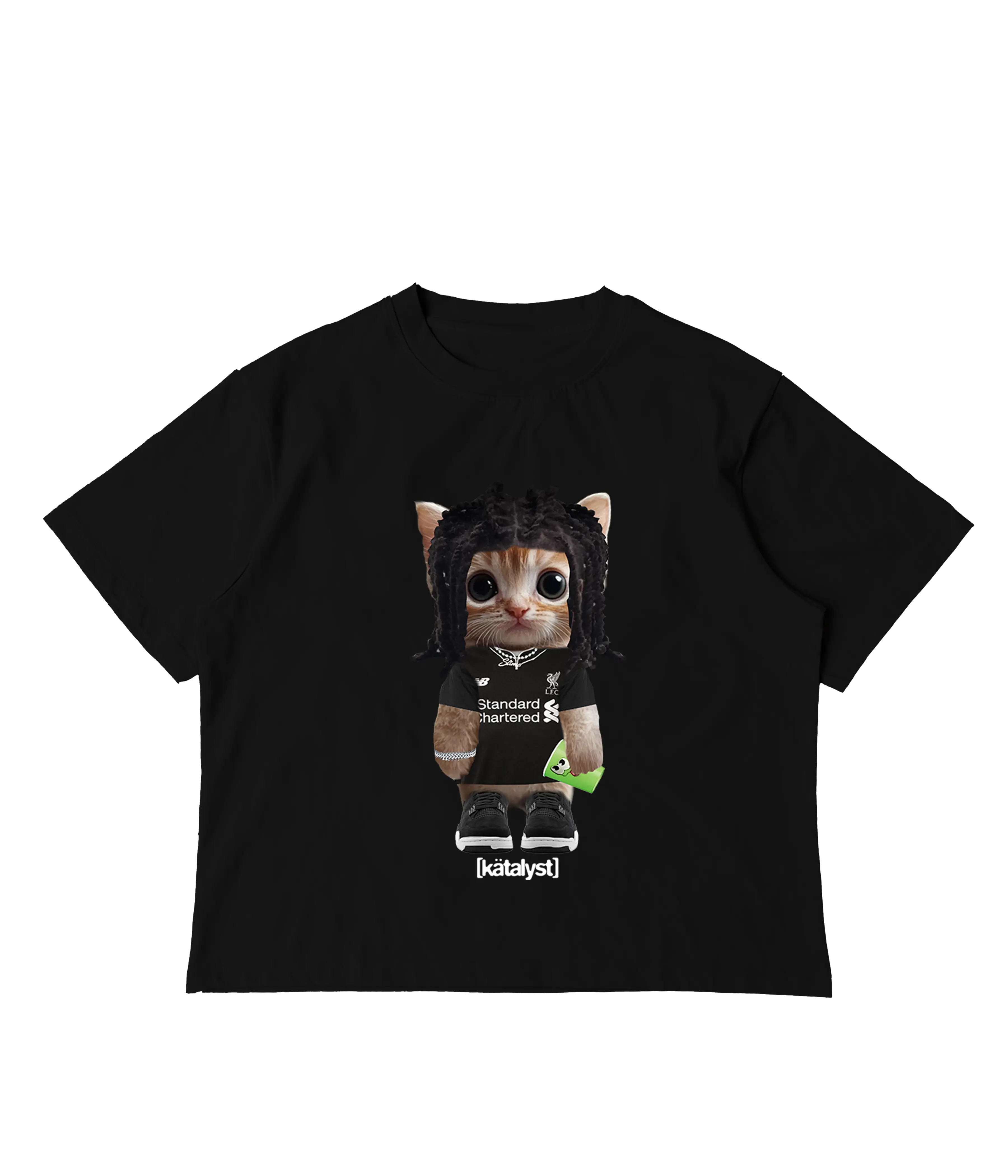 Osamason Kitty Shirt - Oversized Drop Shoulder - TikTok Shop