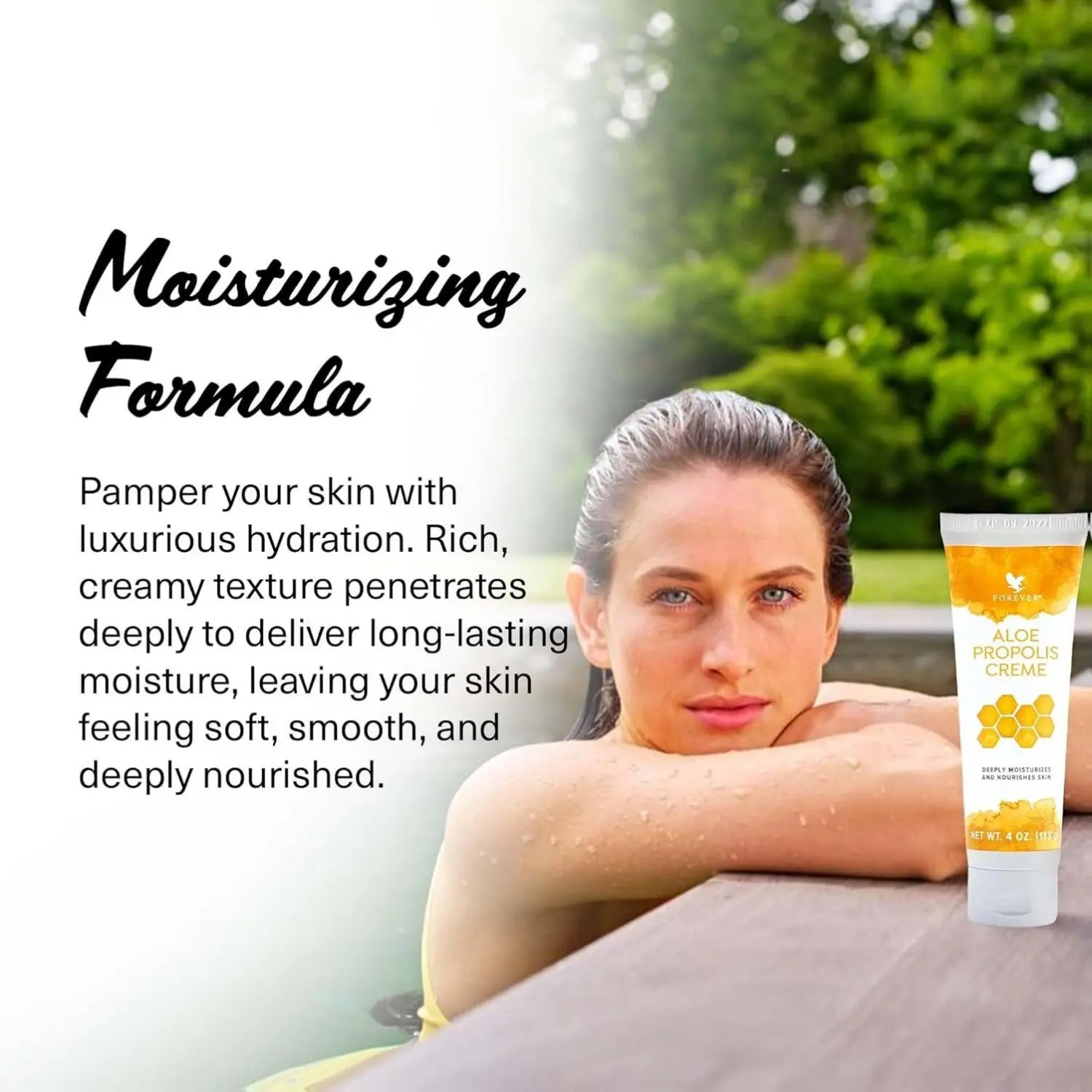 Forever Living Aloe Propolis Creme - 4 oz (2 Pack) - Skin Nourishment with Aloe  Vera & Bee