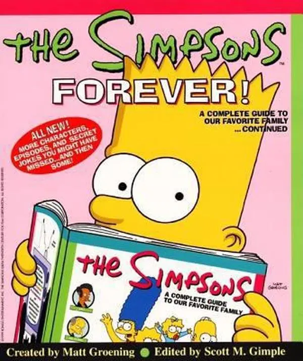 USED Book - The Simpsons Forever! A Complete Guide to Our Favorite Family...Continued by Matt Groening (Paperback) - english