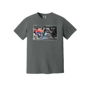 Texas Dancing Bud & Sissy Urban Cowboy Pepper Comfort Color T-Shirt