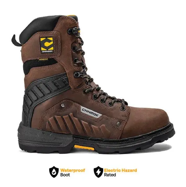 Scorpion 9” Soft Toe Waterproof Work Boot – Brown Scorpion 9” Soft Toe Waterproof Work Boot – Brown