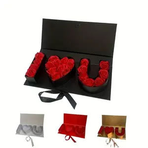 DIY Valentine's Day Qixi Festival Gift Box Set, Bestselling Mother's Day Flower Box, Perfect Birthday Favor, Unique Gift Idea for All Occasions