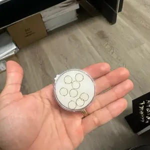 10K Gold Nose Hoop Ring – Minimalist Hoop Piercing