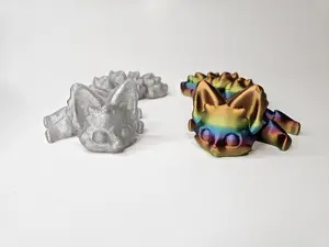 3D Printed Chibi Fox Decor