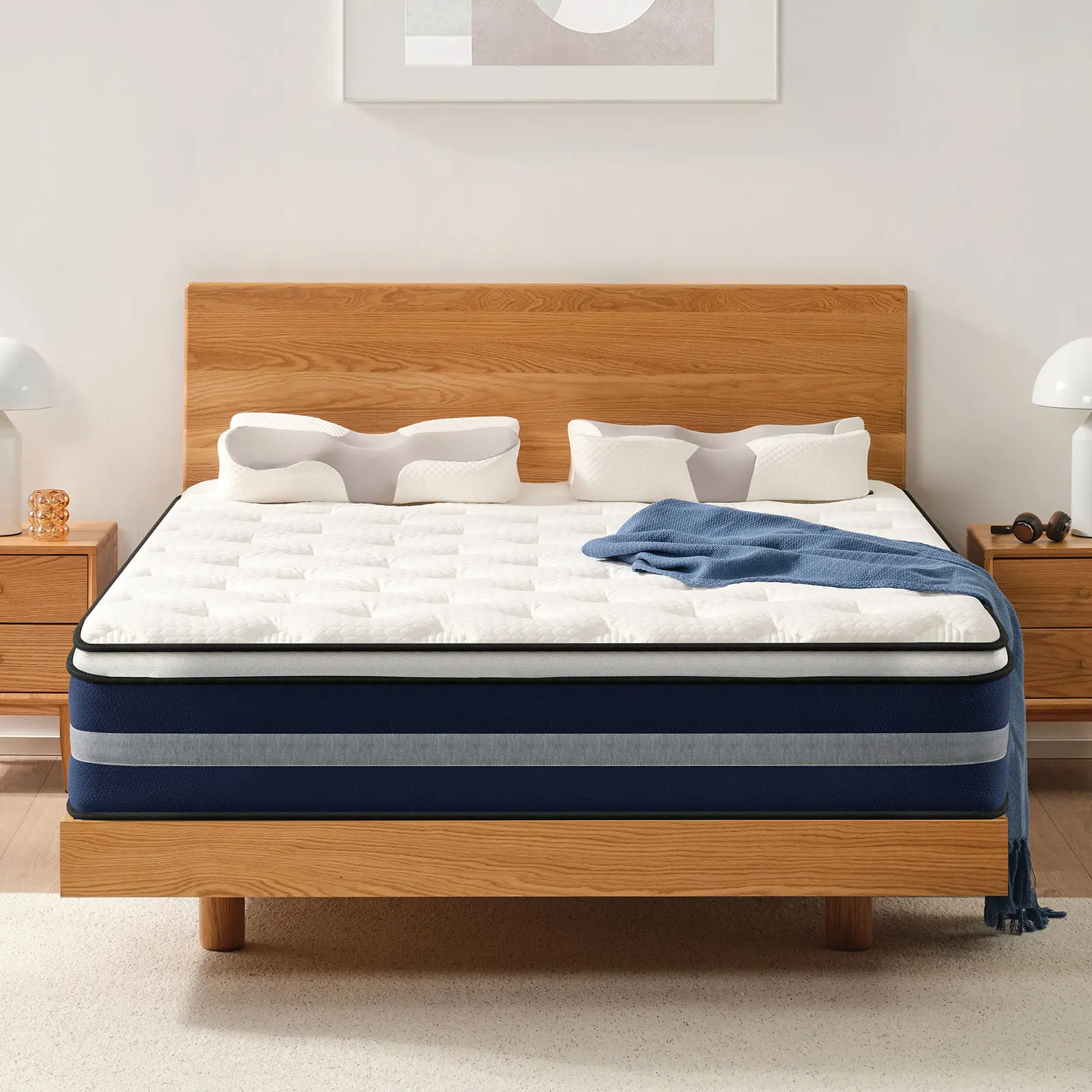 Dark Blue TWIN:99*190*25(10inch）