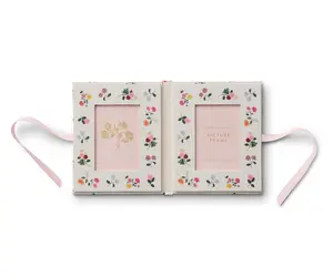 Paper Wrapped Picture Frame-Ditsy Dahlia Folio
