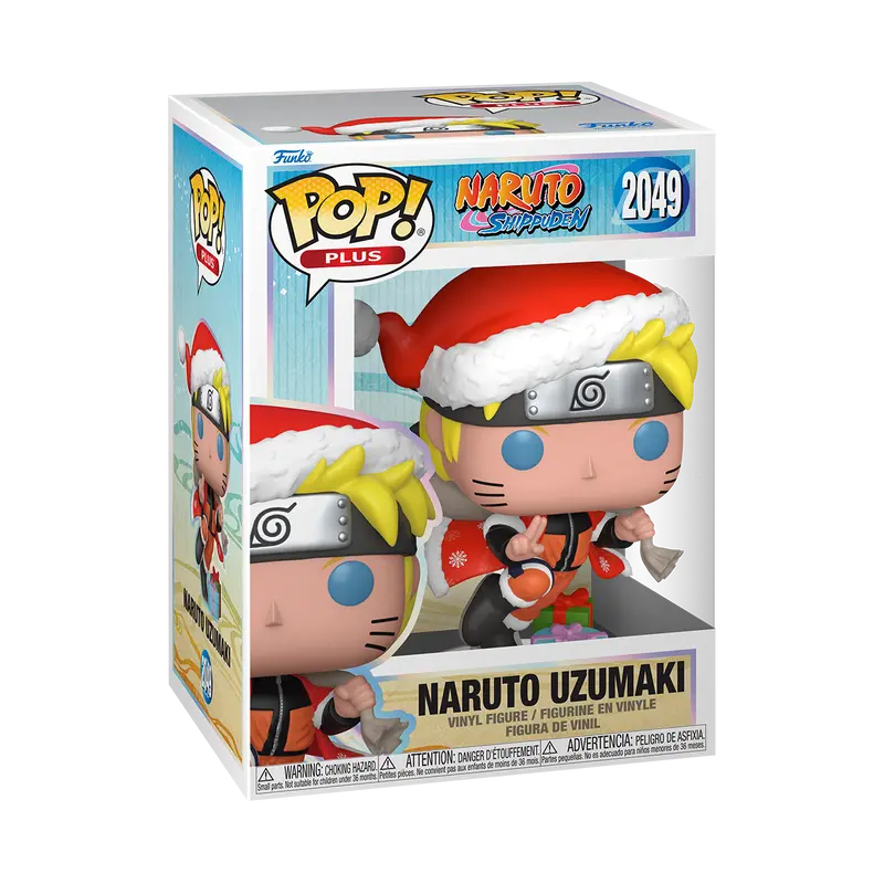 Funko Pop! Plus Naruto: Shippuden - Naruto Uzumaki (Holiday Outfit) #2049 Collectible Pop Vinyl Figure