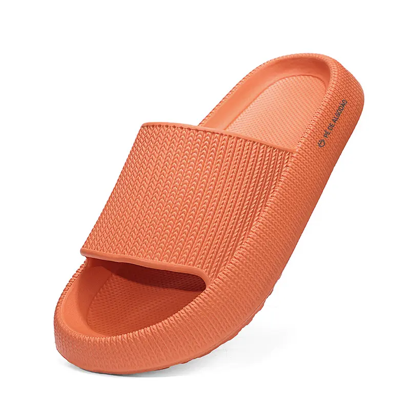 Pillow Slippers for Women and Men Thick Sole Ultra Cushion Slides