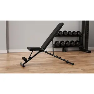 Adjustable Foldable Weight Bench Adjustable Workout Weight Bench Press, Foldable for Home Gym, Supports up to 660 Pounds, Black