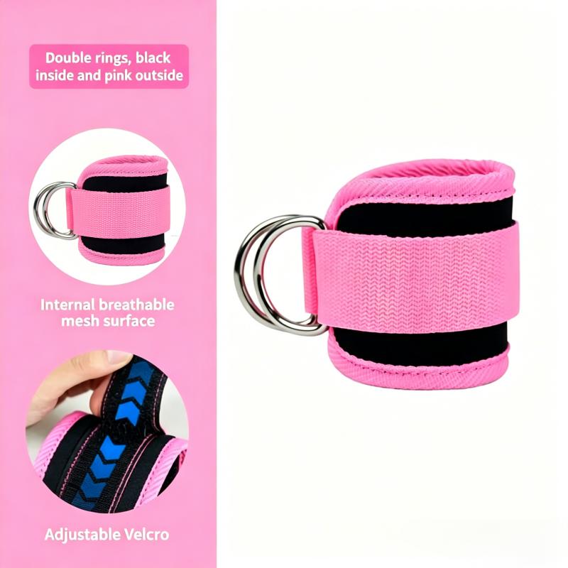 Multipurpose Ankle Strap Set (2PCS) , Fitness & Sports Ankle Strap for Home & Gym Workouts -Protective Gear for Women & Men, Exercise Equipment & Workout Band