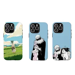 Dr. Stone Character Art Phone Cover ,for iPhone 16 15 14 13 12 11 17Pro Max,for Samsung S25 S24 S23 S22 Ultra,Gifts For Fans, Phone Accessories