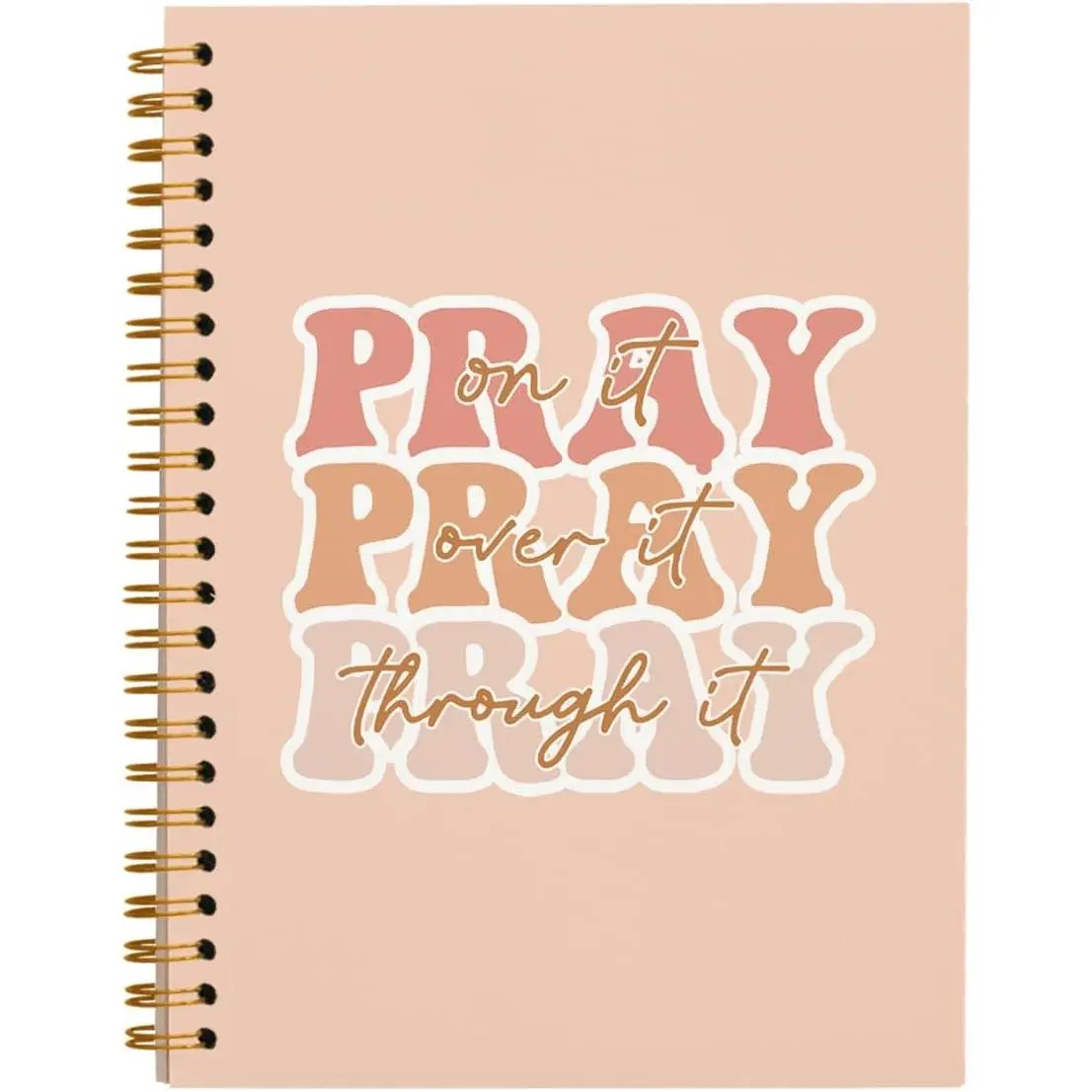 Spiral  Journal Notebook, Scripture Prayer Journal Christian Gifts for Women Church Notes,  Study Supplies Journaling Notebook, Spiral Notebook 5.5 x 8.3