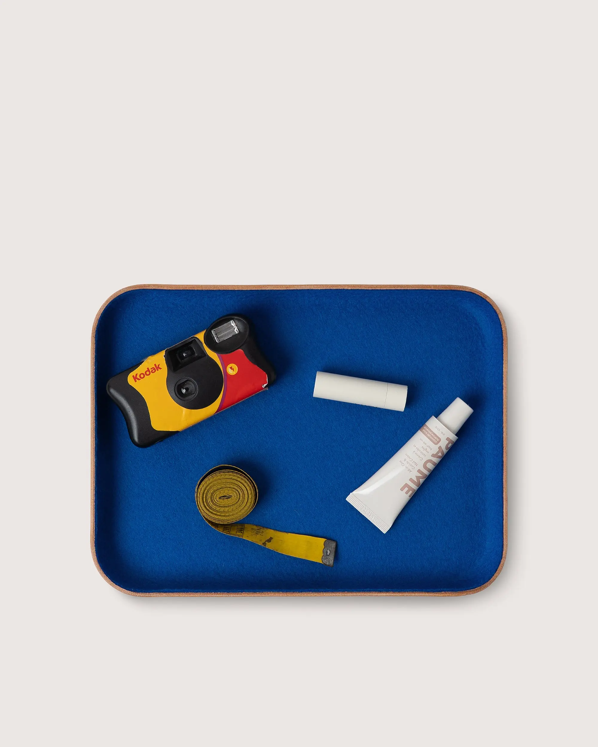Kawabon Leather/Merino Wool Large Tray