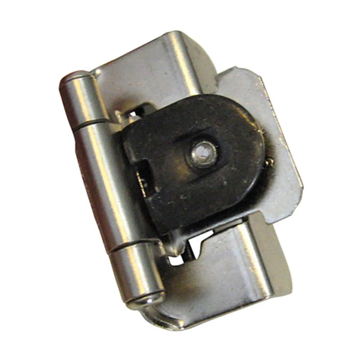 A08704 G9 Amerock Double Demountable Hinge 0.5 in. Overlay, Sterling Nickel