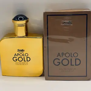 Scentiaa Apolo Gold Perfume for Men Eau de Parfum 100ml Classic Gold Bottle & Boxed Fragrance