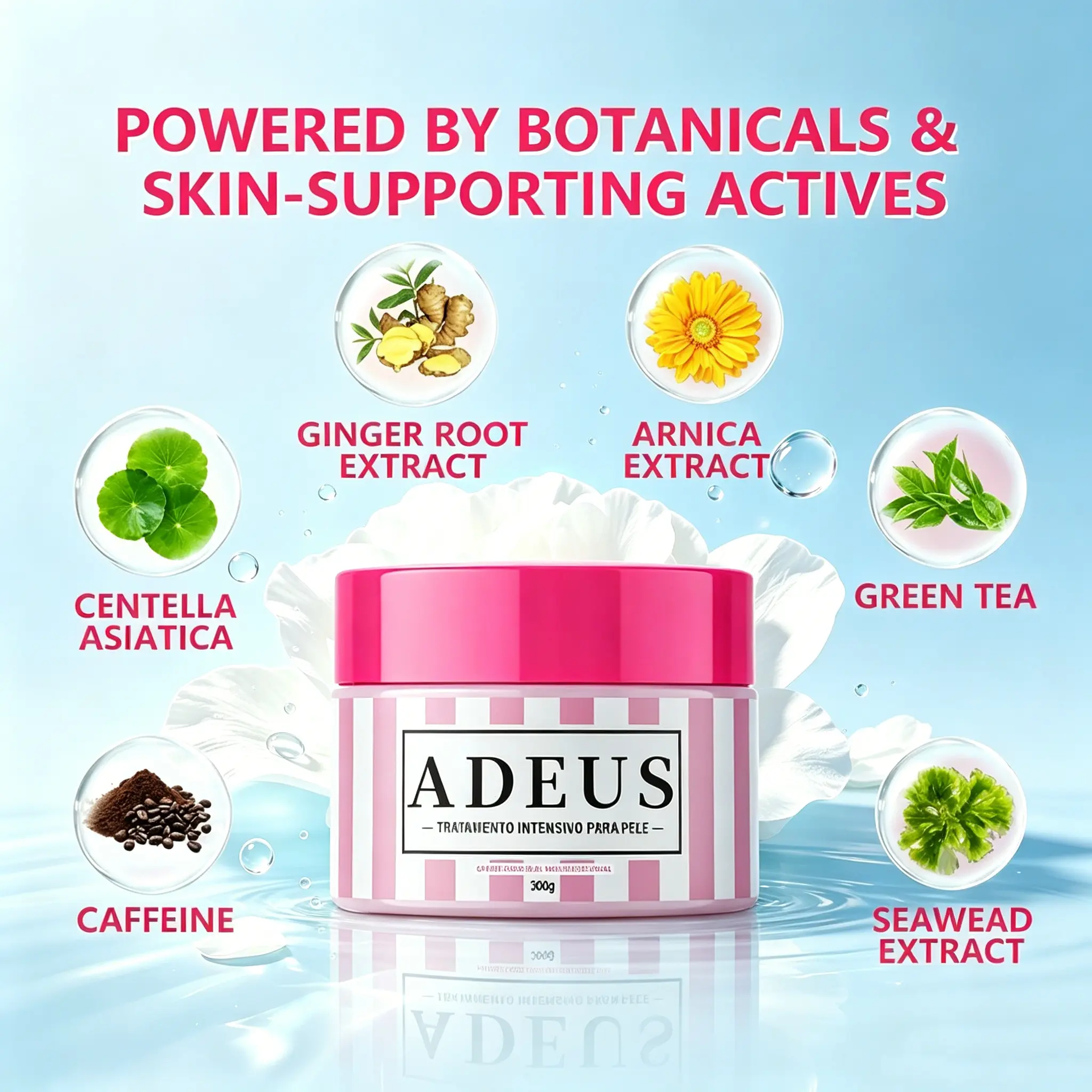 ADEUS Plant Extract Hydrating Body Cream 300g