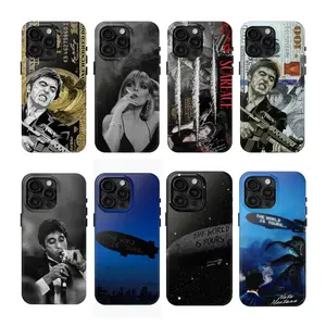S-Sca.rface The World Is Yours Phone Case, Tempered Glass Protective Cover, Vintage Movie Quote Case for iPhone 17 16 Pro Max 15 14 13 12 11 Plus X XS XR