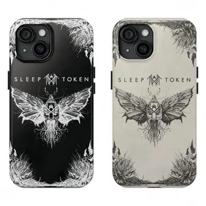Sleep Token Worship in Silence and Sound Phone Case, Fan Gift Tough Cover, Compatible with iPhone 11-17 Pro Max/Plus and Samsung Galaxy S23-25