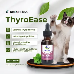 Feline Essential ThyroEase | Herbal Thyroid Function Support for Cats
