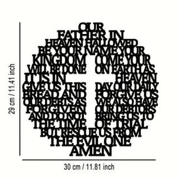 Room Decoration 1 piece Jesus Christ with the Cross metal wall art, iron religious symbols, home decoration, wall hangings, living room, bedroom, dining room, terrace, church, outdoor decoration, spiritual gifts