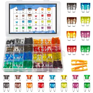 282-Piece Car Fuse Assortment - Standard, Mini & Low Profile Blades, 2A-40A for Auto, Marine & More ls400  strobe  lights