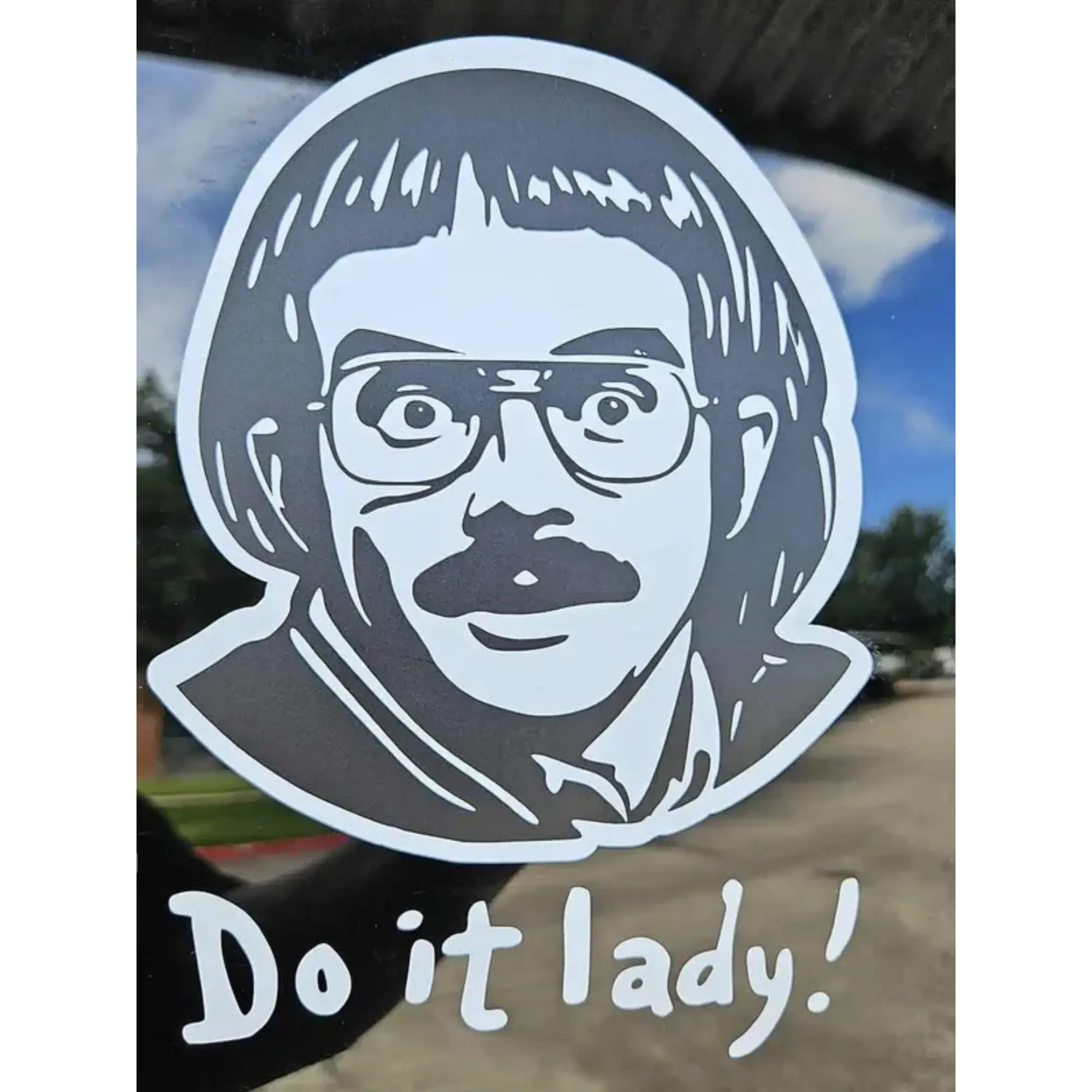 Do It Lady! – Chit Vinyl Sticker