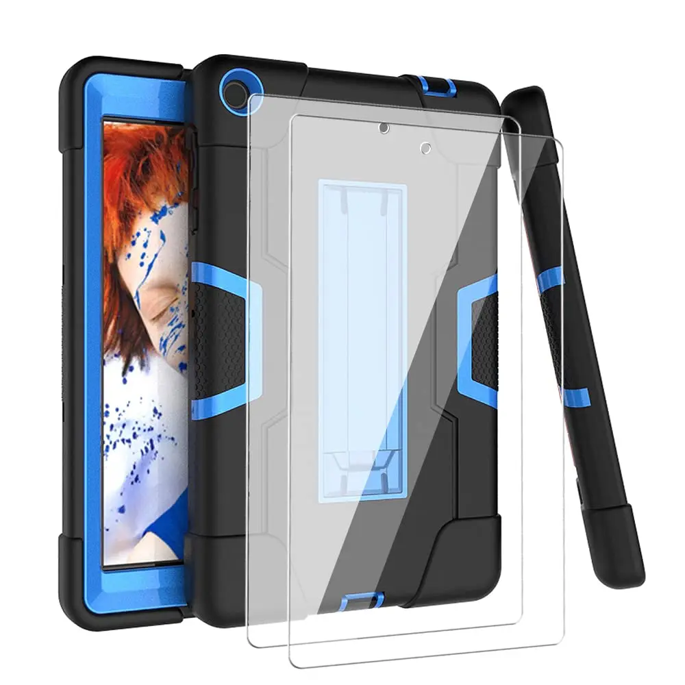 Mignova for Onn 8" Pro Kids Case 2020 100003561 Tablet High Impact Drop Shock Proof Kids Friendly Case Come with for Walmart Onn 8 inch Pro Android Tempered Glass Screen Protector