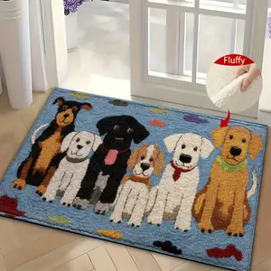 Pet Mat Fast Drying Absorbent Machine Washable Dog Lover Gift Home Decor Floor Rug