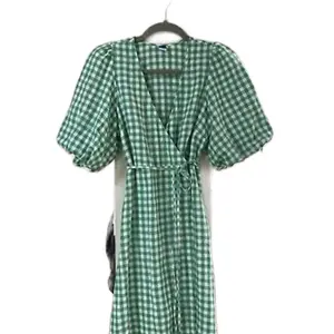 Old navy white and green plaid dress
