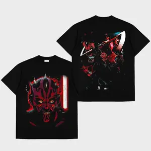 Darth Maul Premium Cotton T-Shirt, Sith Lord Dark Side Shirt, Character Comics Fans Shirt, Superhero T-Shirt, Comic Book Fans T-Shirt, Superhero Graphic Tee