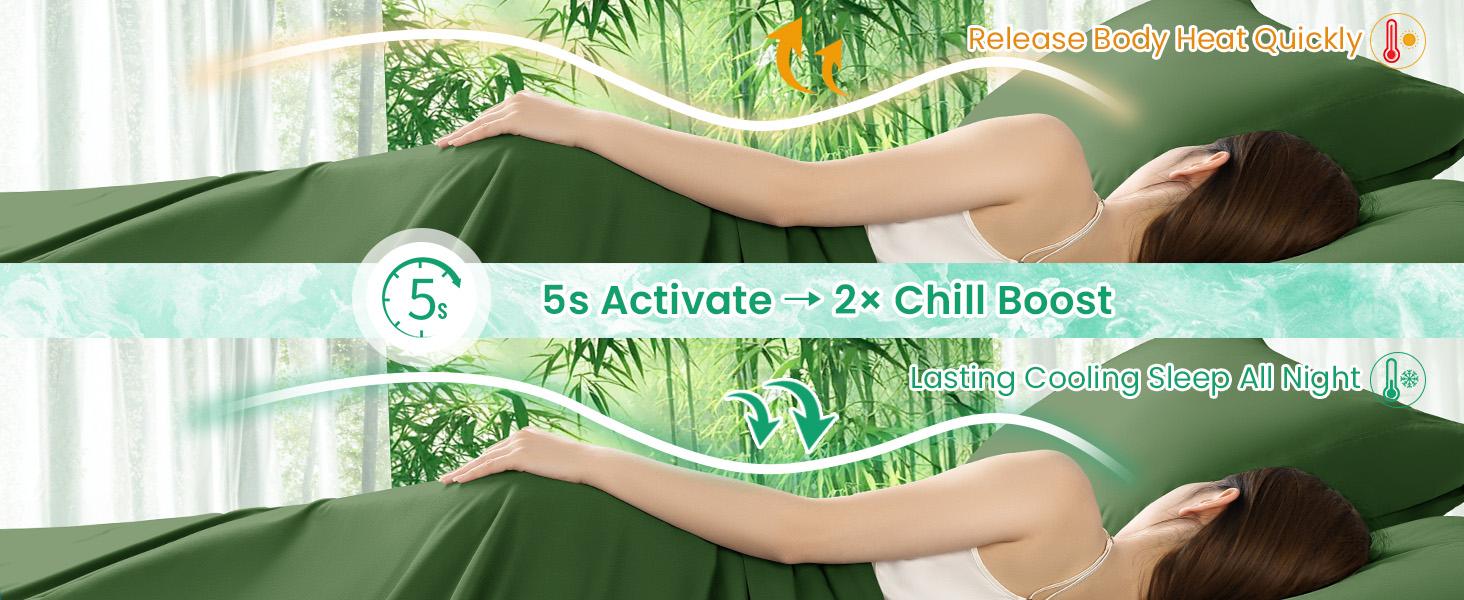 Pure Bamboo Viscose Sheet 4/6Pcs Set With Elastic Straps Non Slip Deep Pocket 6-18 Inch Secure Fit Cooling Breathable Silky Soft Hotel Style Bedding Pure Bamboo Viscose Sheet 4/6Pcs Set With Elastic Straps Non Slip Deep Pocket 6-18 Inch Secure Fit Cooling Breathable Silky Soft Hotel Style Bedding