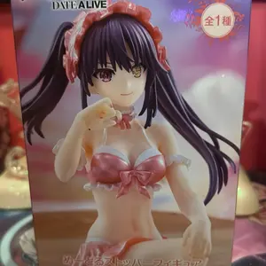 Anime figure kurumi swimsuit  pastel red ver. Figure
