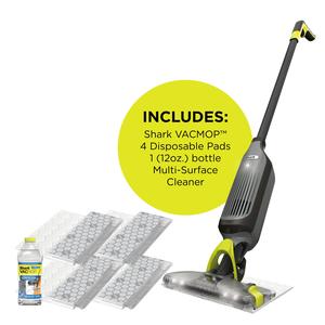 Shark VACMOP™ Cordless Hard Floor Vacuum Mop (Charcoal Gray) Self Cleaning
