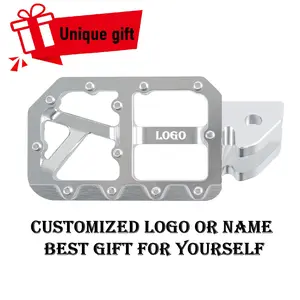 Aluminum Alloy Foot Pegs for Surron Light Bee X S Segway X160 X260 Talaria MX4 E Ride Pro SS Motorcycle Modified Accessories Customized Logo Gift - Motorbike