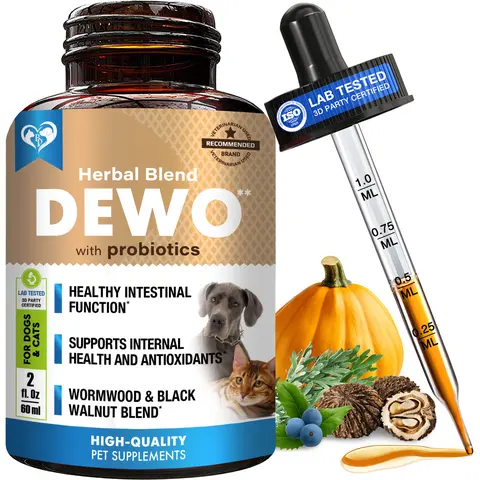 Beloved Pets Natural Cleanse Probiotic Support - Cat & Dog Digestive Aid Supplement with Enzymes + Probiotics, Daily Canine Wellness, Puppy Health Supplements, Gentle Yet Effective Care, Immune Boost, Suitable for All Breeds & Sizes