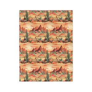 Cactus Boho Baby Blanket: Minky Magic Meets Desert Divinity, Perfect for Your Little Cactus! Great Baby Shower Gift For Boy or Girl, Western