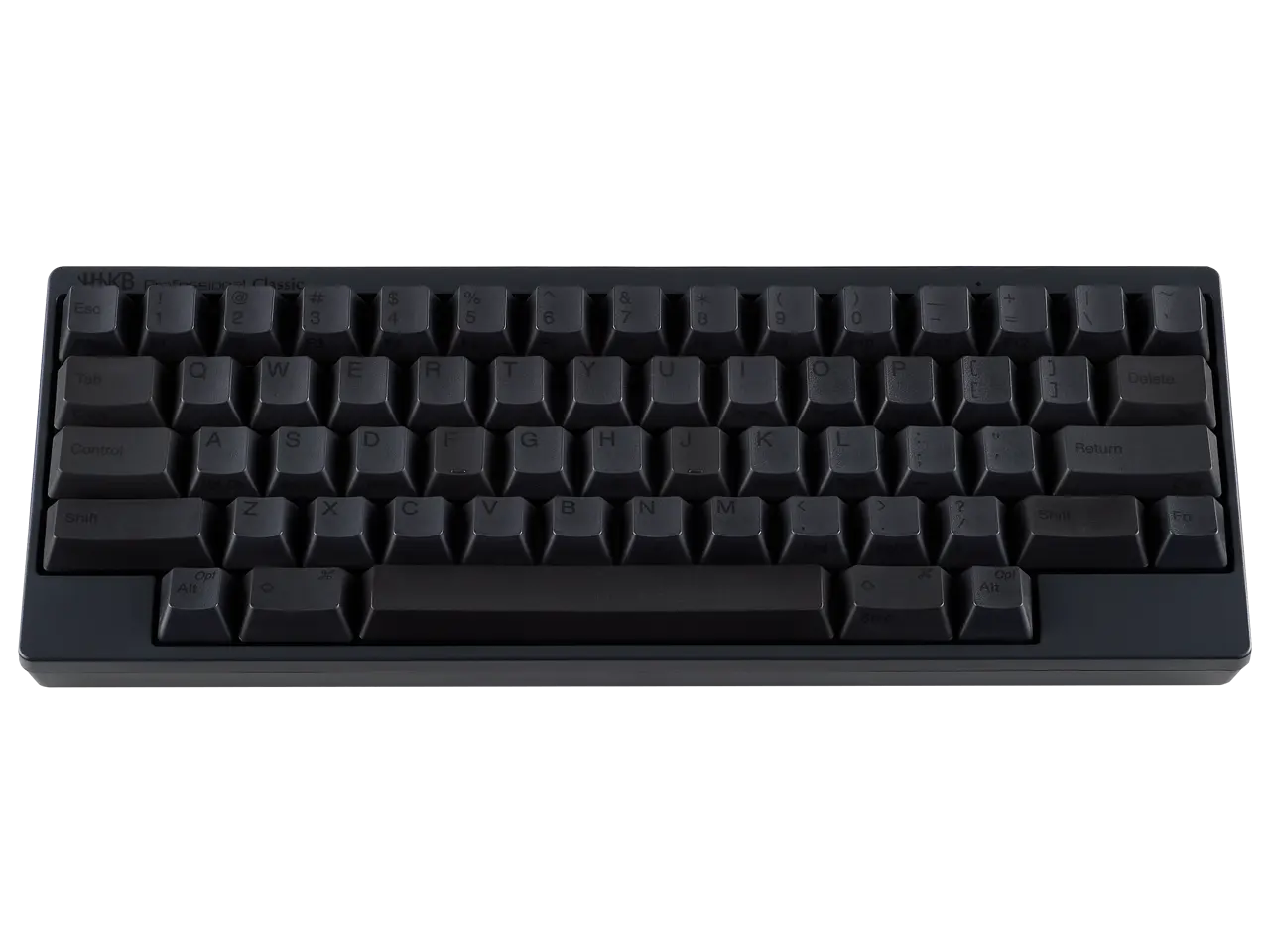 Happy Hacking Keyboard Professional Classic (Wired, USB, Mac, Windows, Charcoal, Printed) with 2 Year Advance Exchange Warranty CG01000-296401