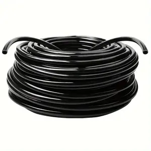 1/4 Inch 4/7mm PVC Garden Watering Hose, Micro Irrigation Pipe, Drip Watering Kit, Suitable for Micro Irrigation & Drip Watering