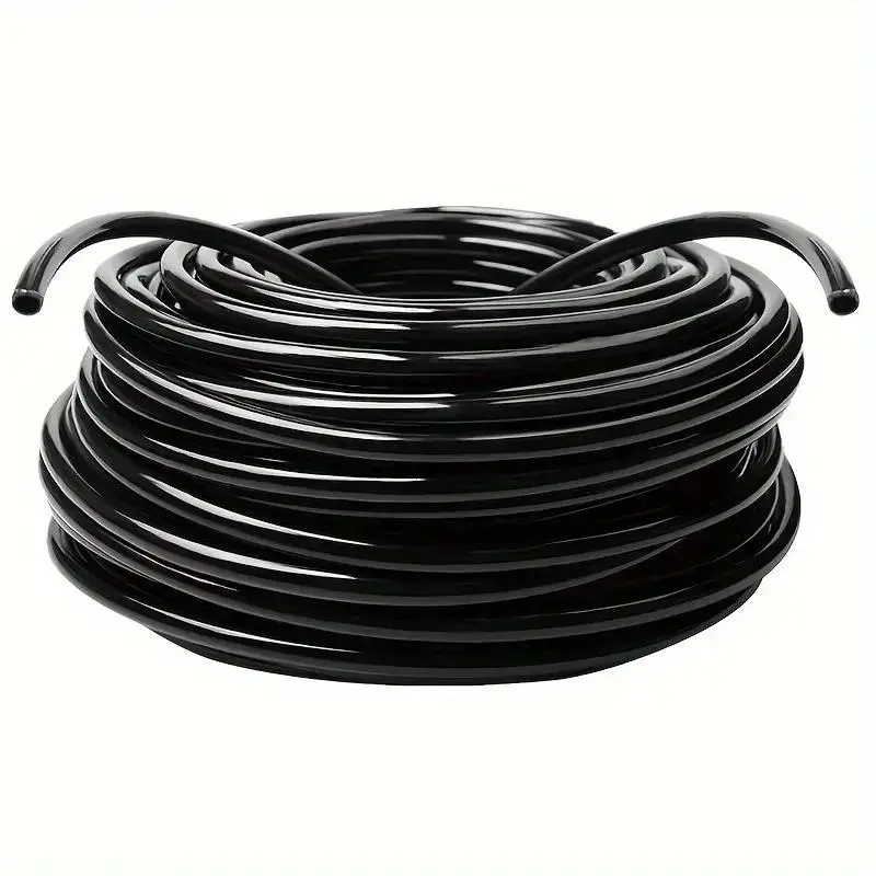 1/4 Inch 4/7mm PVC Garden Watering Hose, Micro Irrigation Pipe, Drip Watering Kit, Suitable for Micro Irrigation & Drip Watering