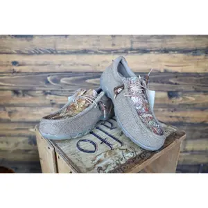 Tooled Leather Driving Mocs-Women's