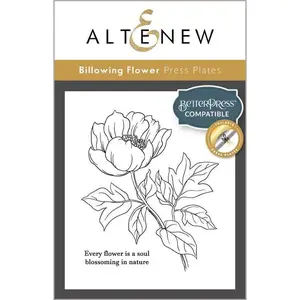 Billowing Flower Press Plates/Foil Plates