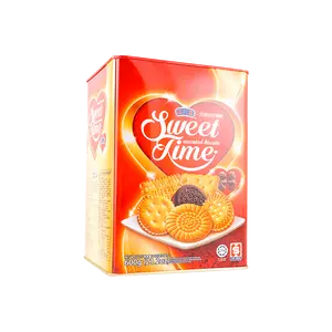 HS KERK Malaysian Assorted Biscuits 600g - Sweet Time Snack Variety Pack, Perfect for Tea Time & Gifts