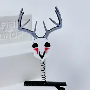 3D Printed Svdden Death Voyd Hair Clip, Rave Fashion Accessory