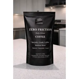 Zero Friction Classic | Daily Driver Medium Roast Coffee | Whole Bean or Ground | Zero Chaos Coffee