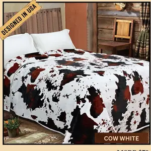 Flannel King Size Throw Blanket