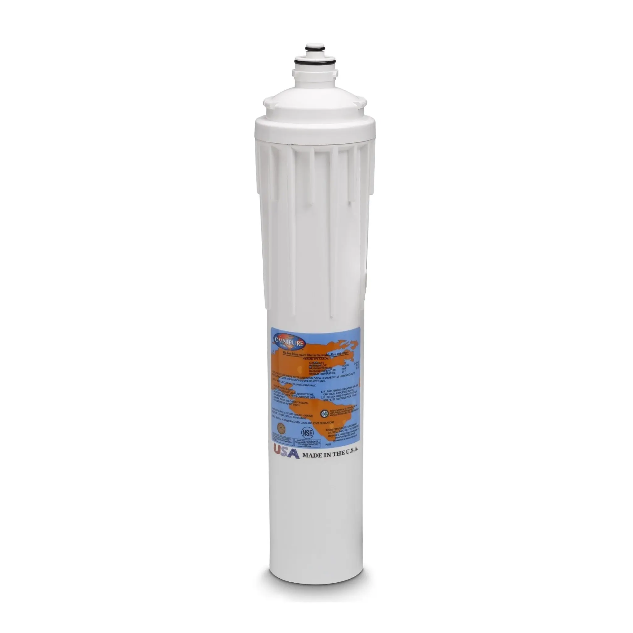 Omnipure - ELF XL SOFTENING RESIN - 15" x 4" ELF XL-Series All Softening Resin Filter - Water Softening
