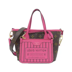 Pre-owned Louis Vuitton Canvas Shoulder Bags Neverfull Inside Out BB Monogram Tote Bag